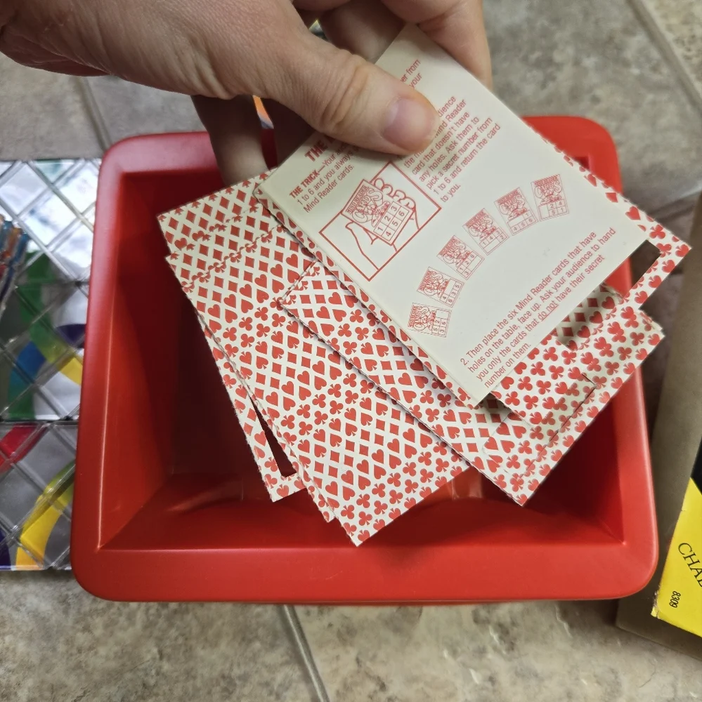 Vintage 1987 Matchbox Rubik's Magic Puzzle Cube Brain Teasers